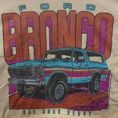 Junk Food Clothing Women's Bronco Off Road Ready Flea Market Crop Tee XL