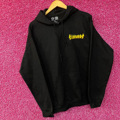 Slashers Playing Poker Horror Movie Hoodie Medium