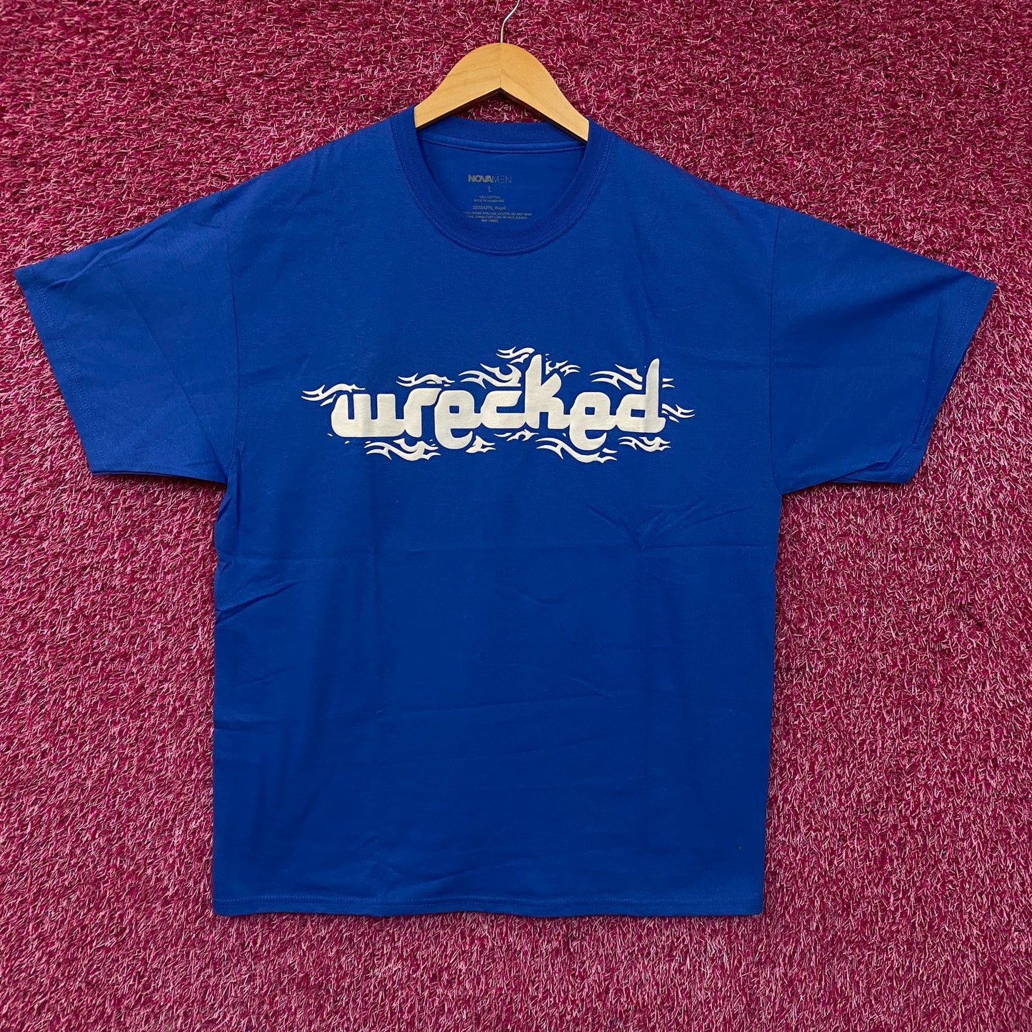 Fashion Nova Wrecked Graphic T-Shirt Large