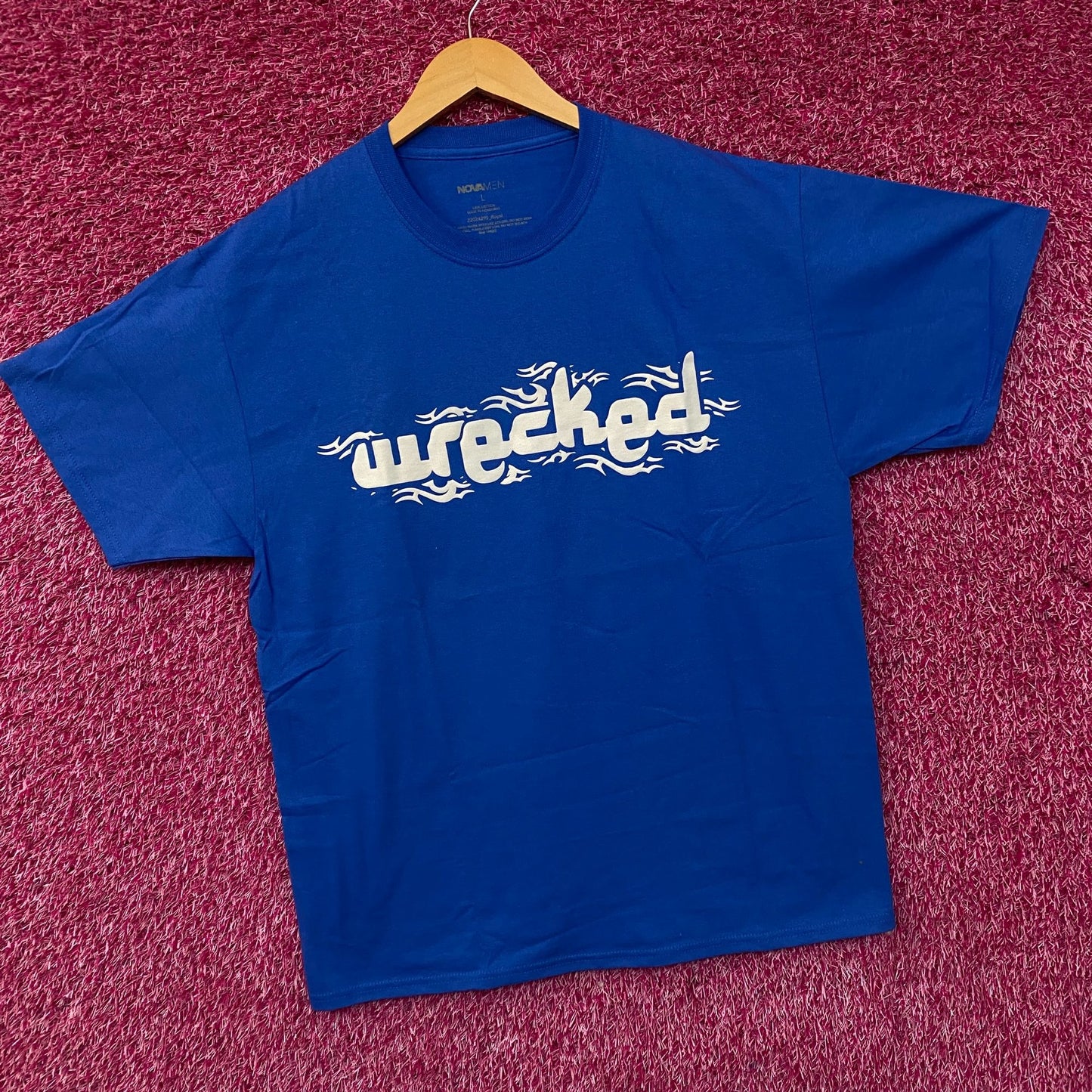 Fashion Nova Wrecked Graphic T-Shirt Large
