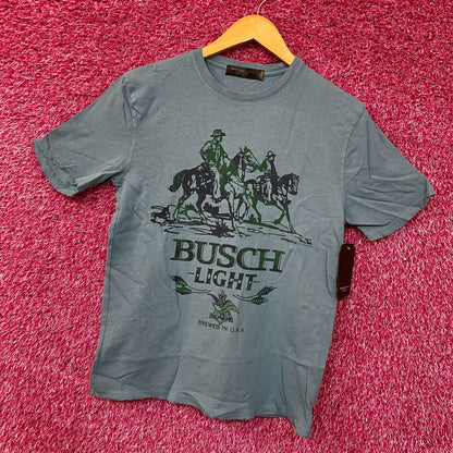 Junk Food Clothing Busch Light Vintage-Style T-Shirt Small