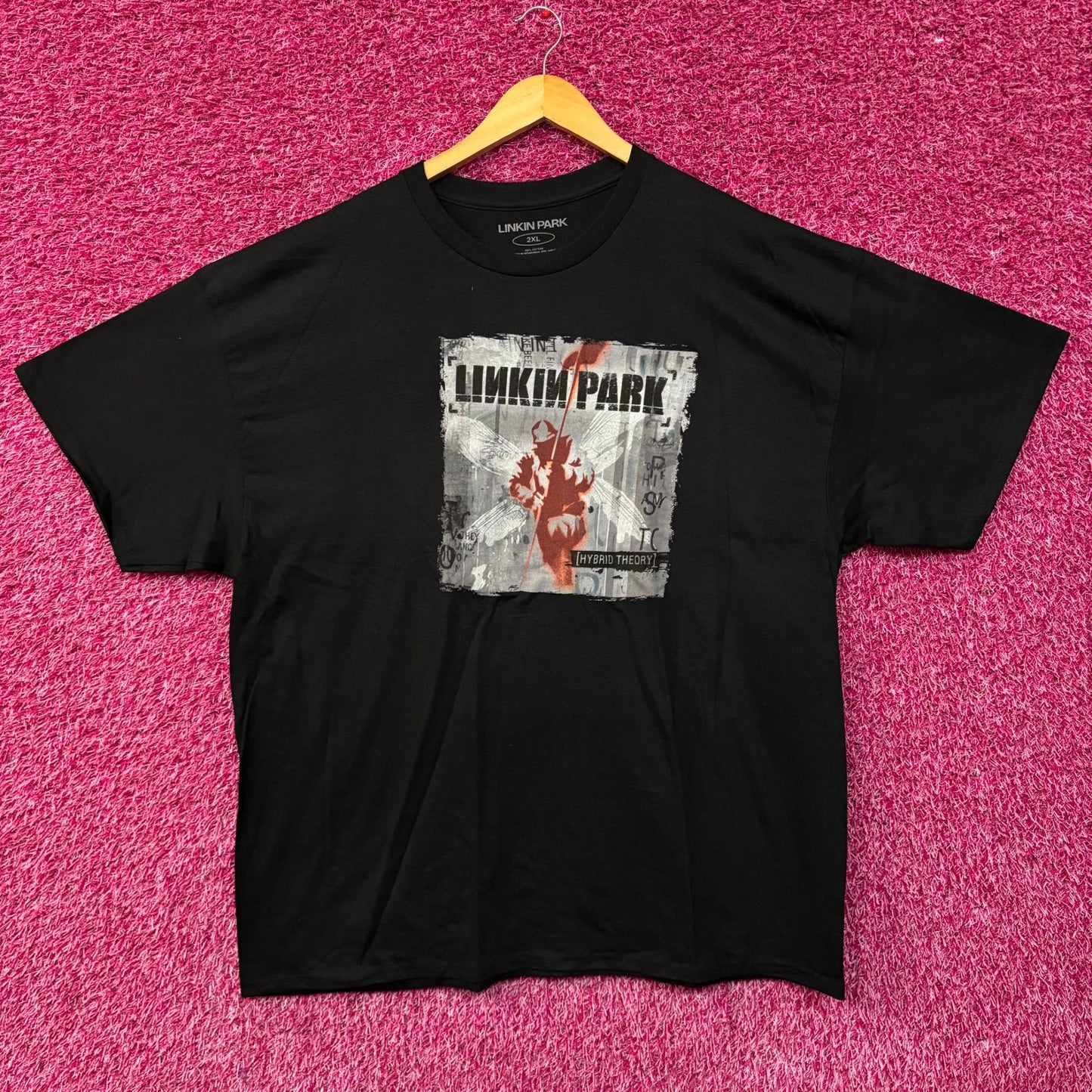 Linkin Park Hybrid Theory Album Cover T-Shirt 2XL
