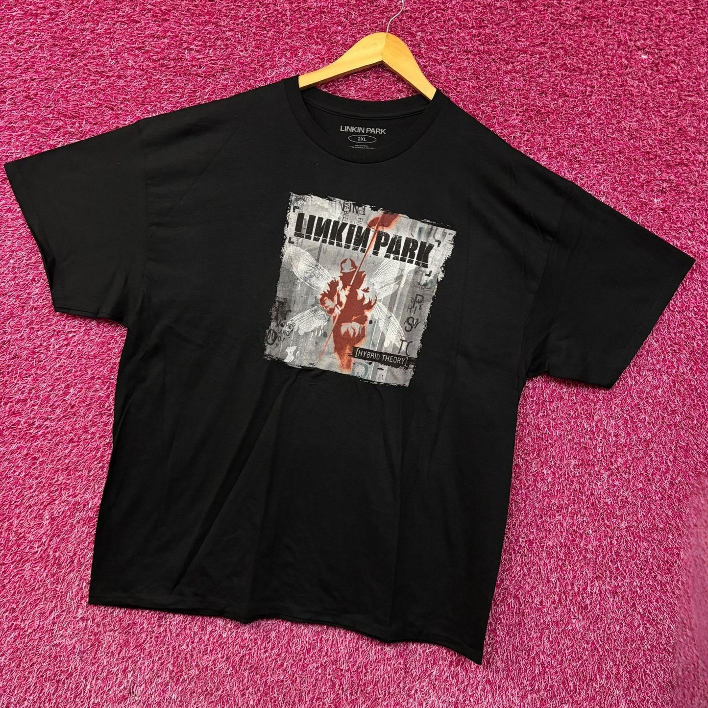 Linkin Park Hybrid Theory Album Cover T-Shirt 2XL