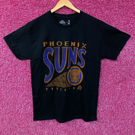 Junk Food Phoenix Suns NBA x Marvel Black Panther Wakanda Forever T-Shirt Large