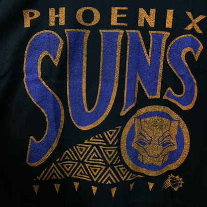 Junk Food Phoenix Suns NBA x Marvel Black Panther Wakanda Forever T-Shirt Large