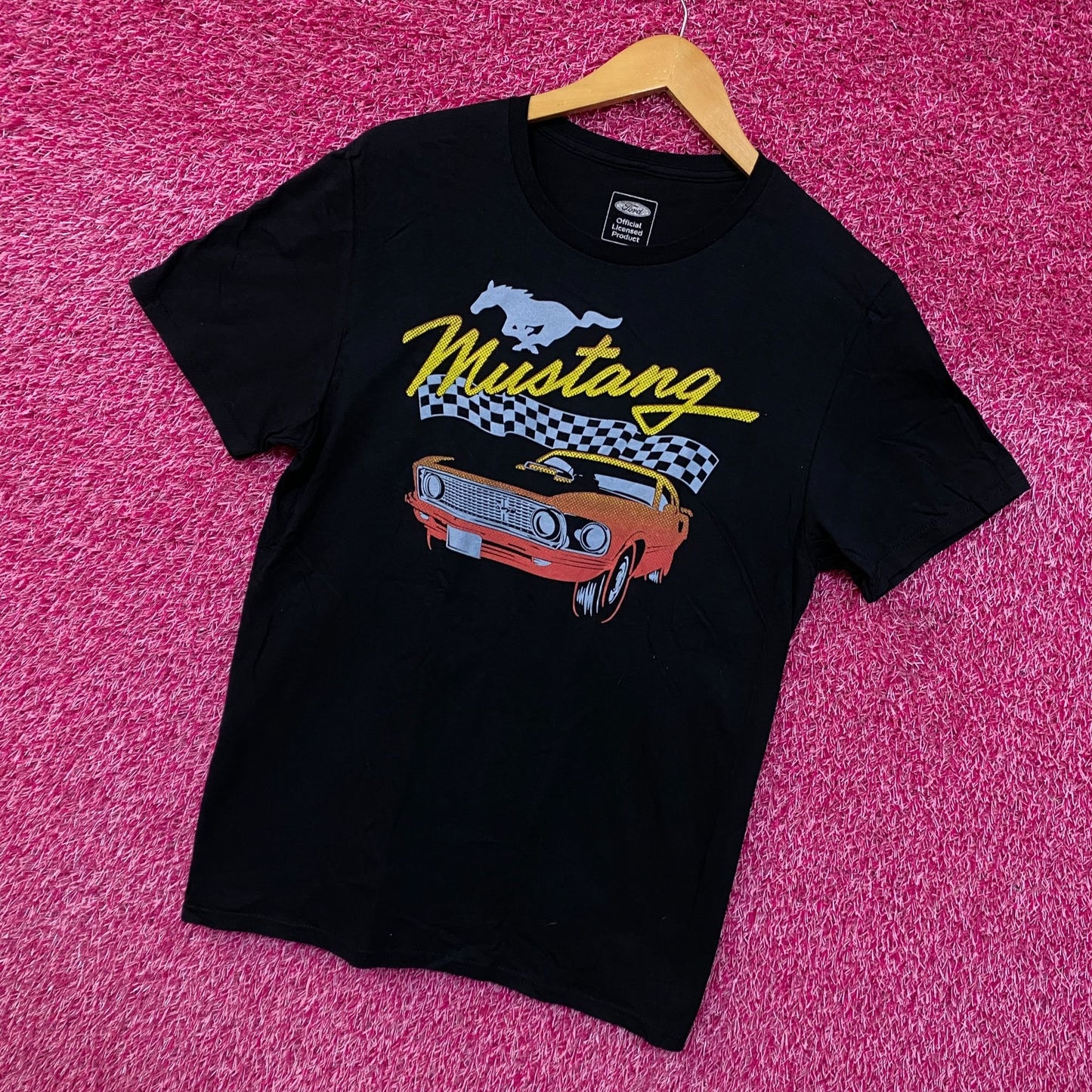 Ford Mustang All American Muscle Car Promo Tee M