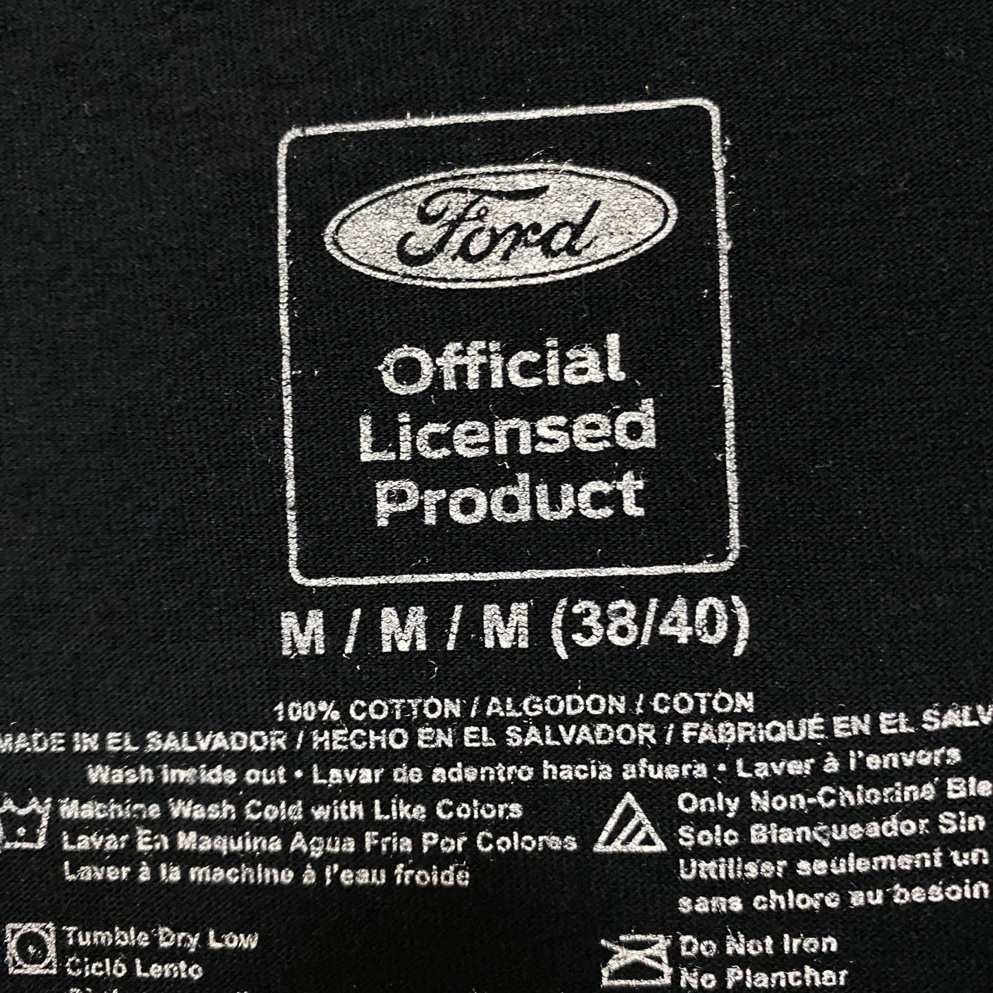 Ford Mustang All American Muscle Car Promo Tee M