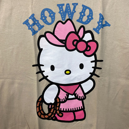 Sanrio Hello kitty Cowgirl Howdy by Sanrio T-Shirt Size Medium