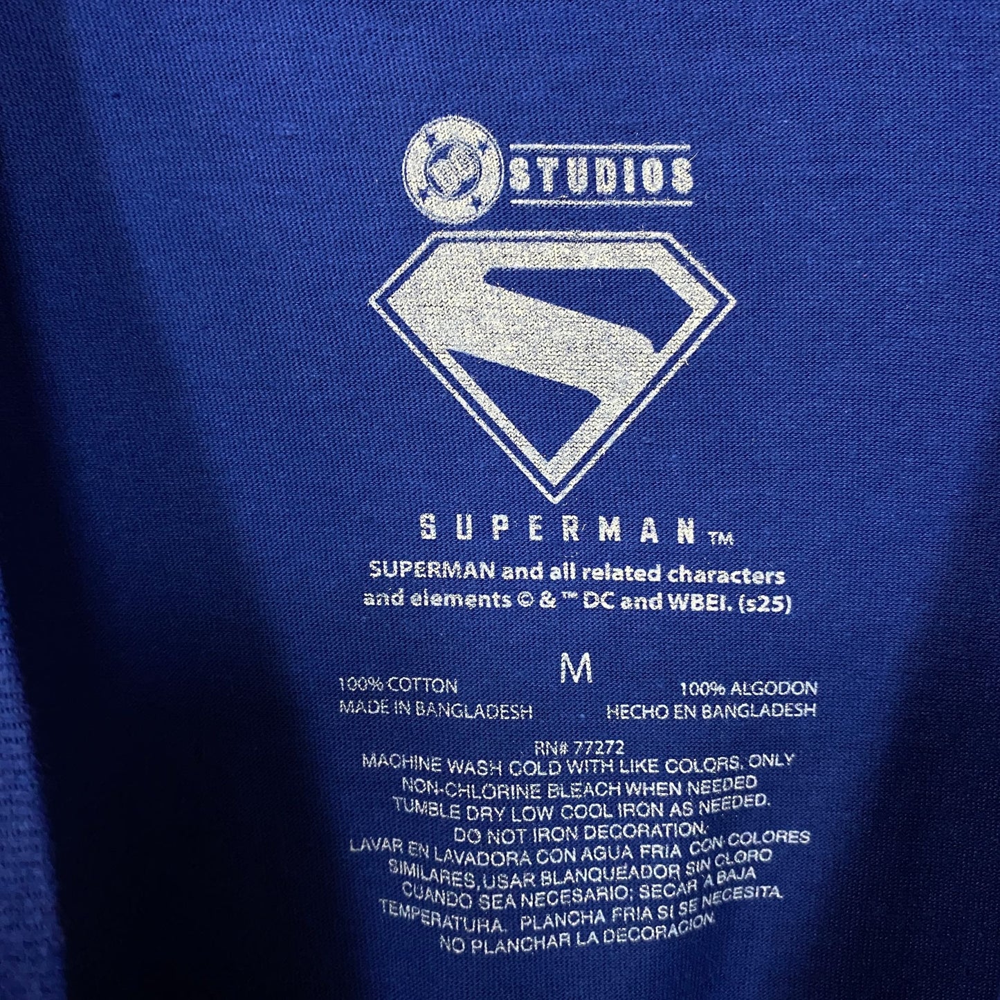 DC Comics Superman Logo Graphic T-Shirt Medium