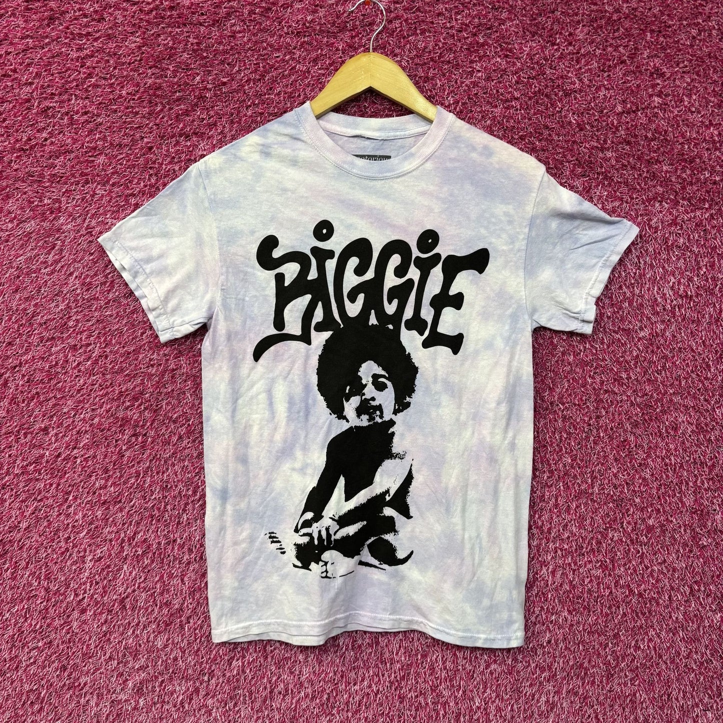 Notorious B.I.G Baby Biggie Lavender Tie Dye Small