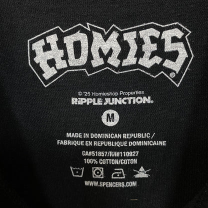 Homies "Let's Roll" Art Graphic T-Shirt Medium