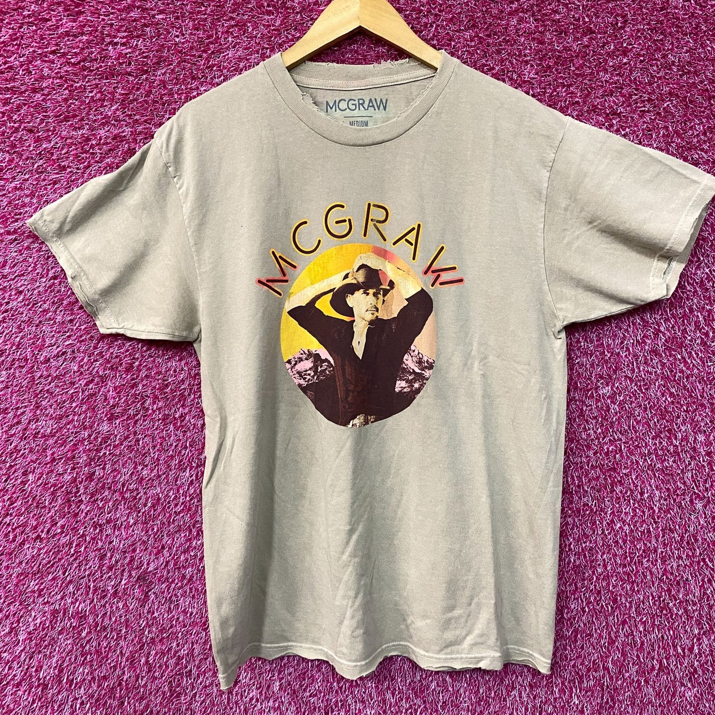 McGrow Not a Moment Too Soon Album T-Shirt Medium