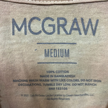 McGrow Not a Moment Too Soon Album T-Shirt Medium