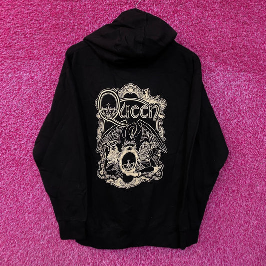 Queen A Night at the Opera Zodiac Crest Rock Band Hoodie M