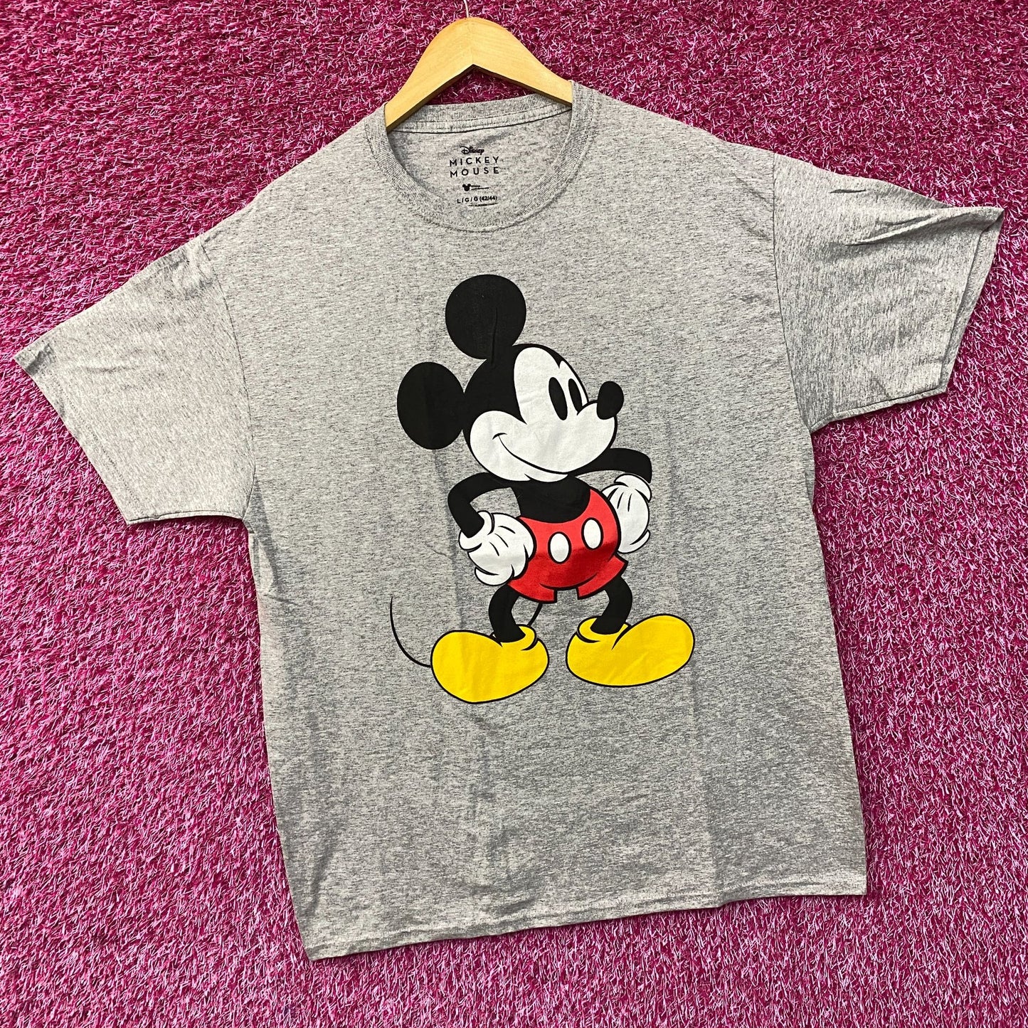 Disney Mickey Mouse Classic Vintage Style T-Shirt Large