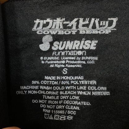 Cowboy Bebop Graphic Design Anime Hoodie Small