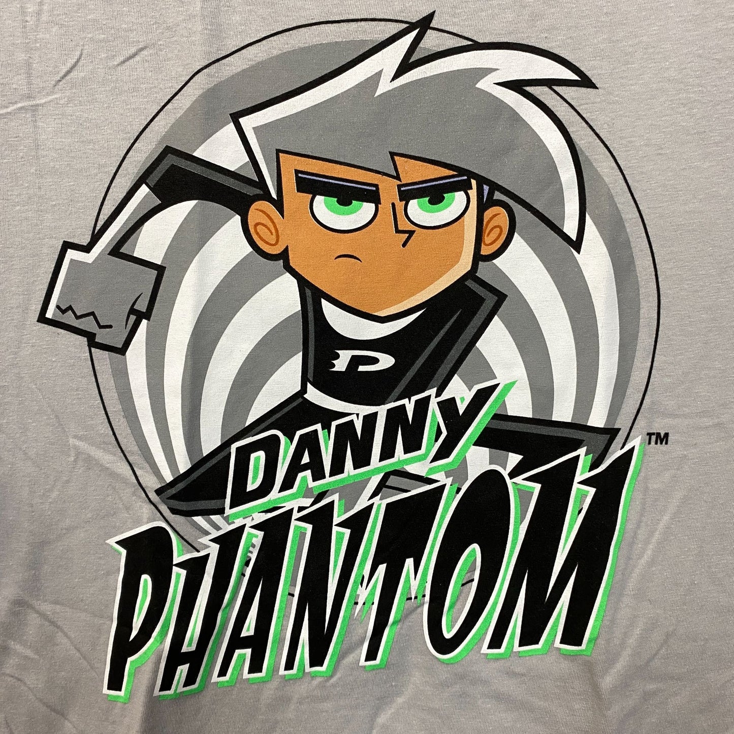 Nickelodeon Danny Phantom Spiral Retro Cartoon T-Shirt M