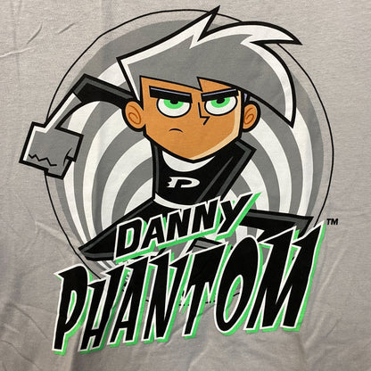 Nickelodeon Danny Phantom Spiral Retro Cartoon T-Shirt M