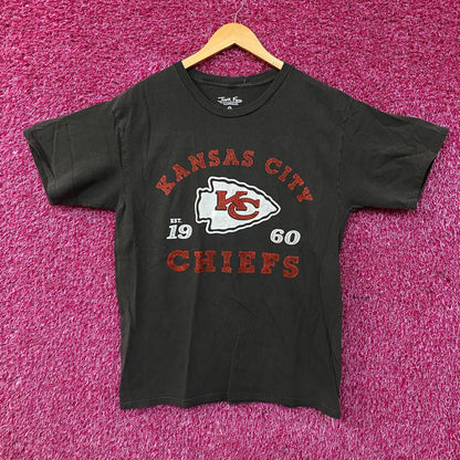 Junk Food Clothing Kansas City Chiefs Kingdom Vintage Style Women's T-Shirt Medium