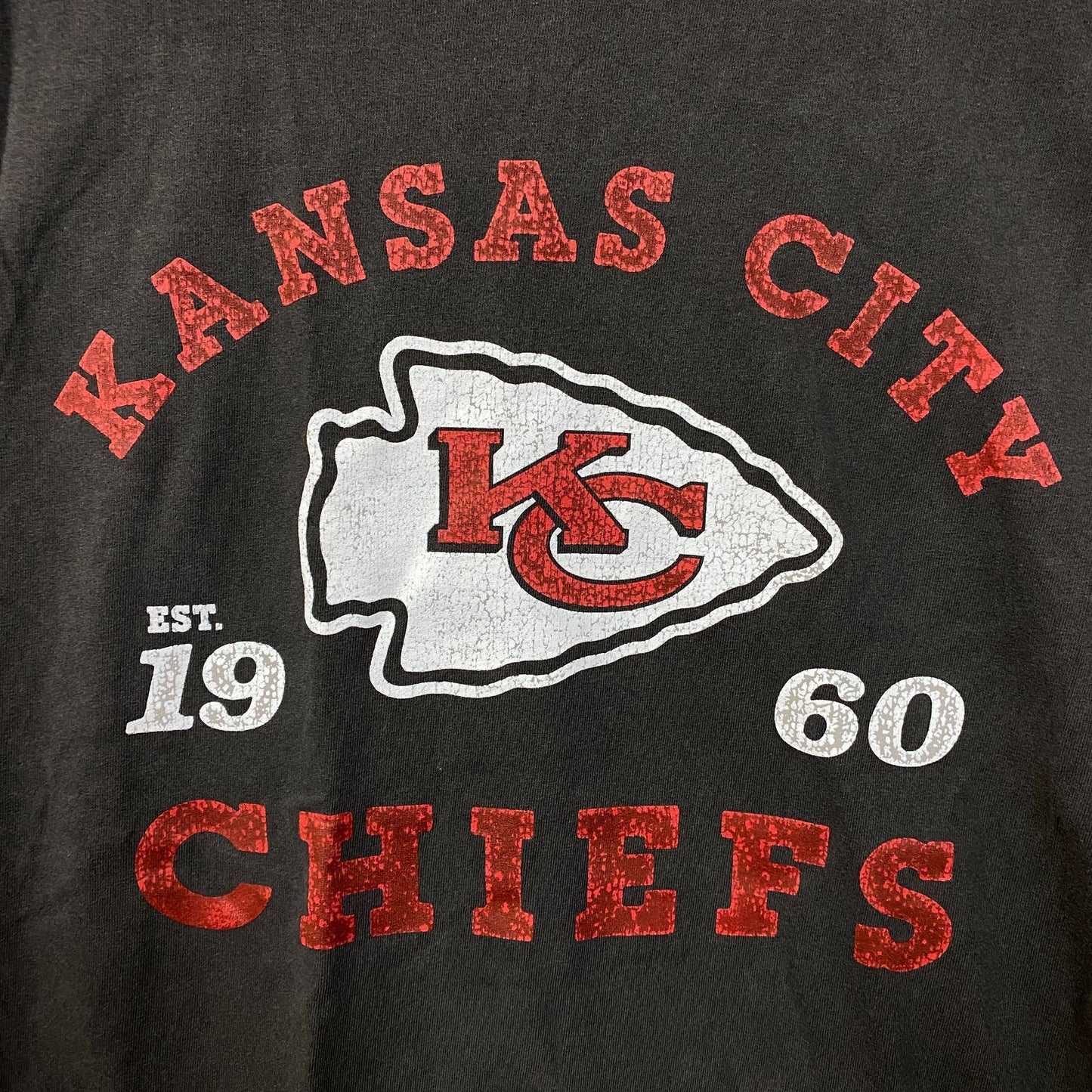 Junk Food Clothing Kansas City Chiefs Kingdom Vintage Style Women's T-Shirt Medium