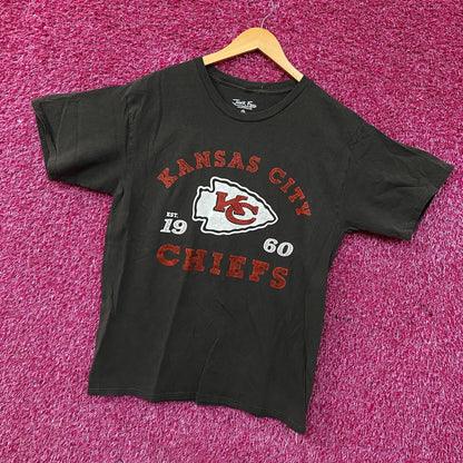 Junk Food Clothing Kansas City Chiefs Kingdom Vintage Style Women's T-Shirt Medium