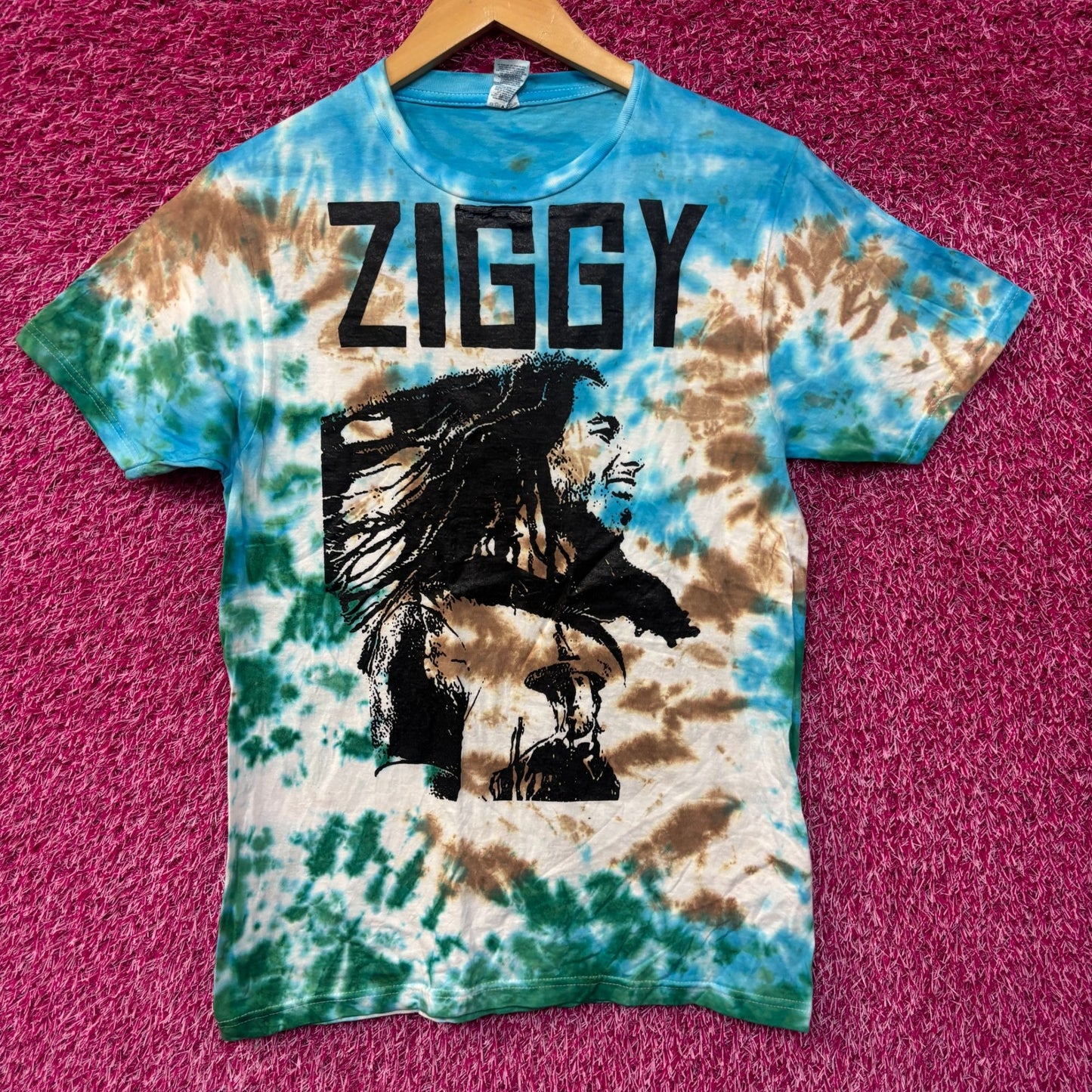 Ziggy Marley 2023 Summer Tour at the Greek Reggae Tie Dye Small