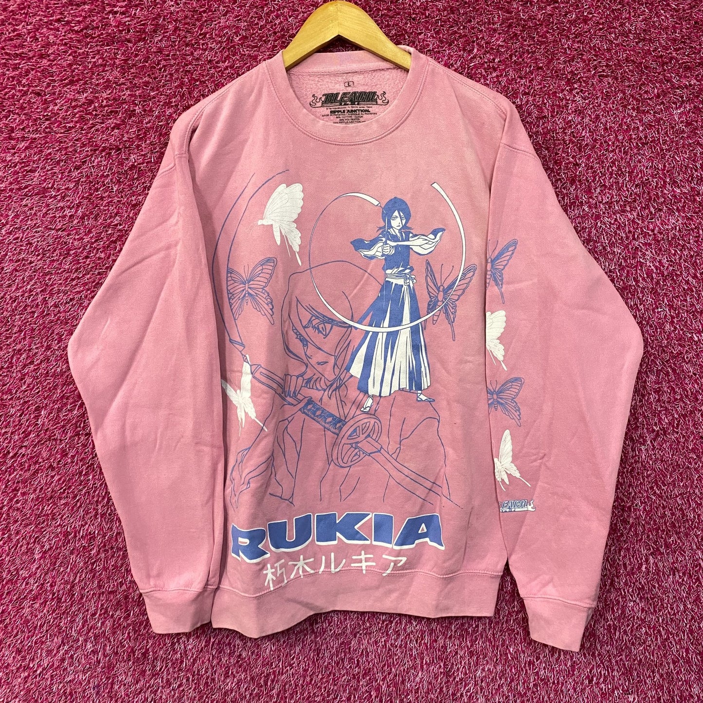 Bleach Rukia Crewneck size Large