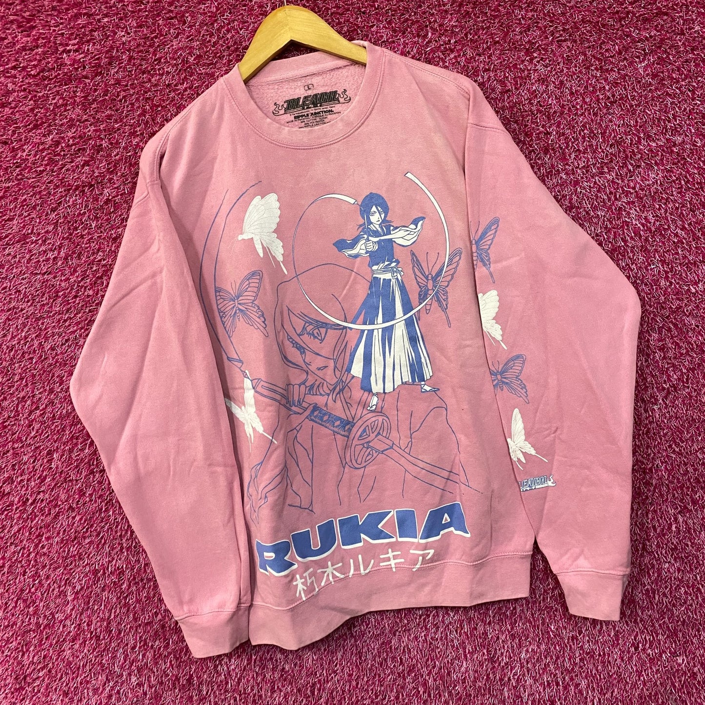 Bleach Rukia Crewneck size Large