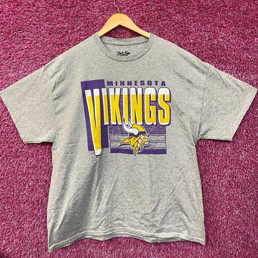 Junk Food NFL Minnesota Vikings Logo Complete T-Shirt XL