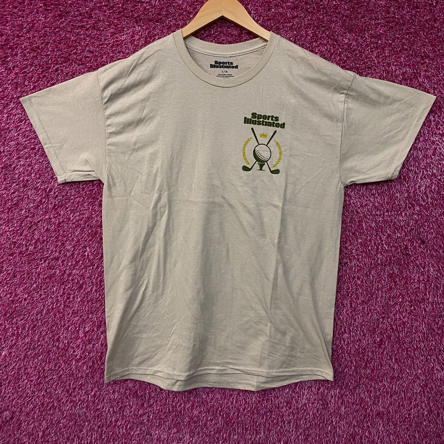 Sports Illustrated Vintage Style Golf Graphic T-Shirt Large