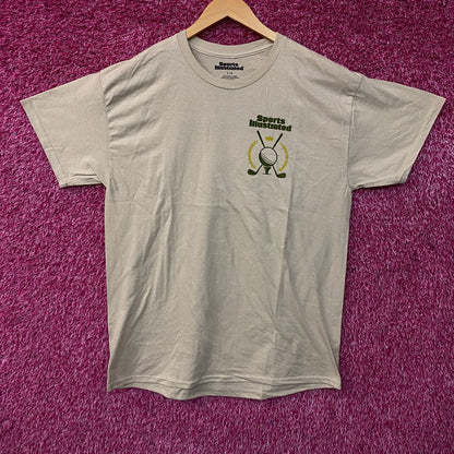 Sports Illustrated Vintage Style Golf Graphic T-Shirt Large