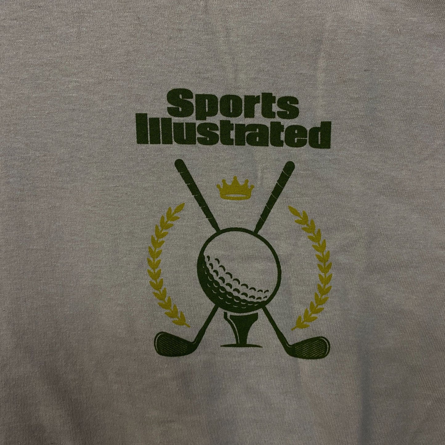 Sports Illustrated Vintage Style Golf Graphic T-Shirt Large
