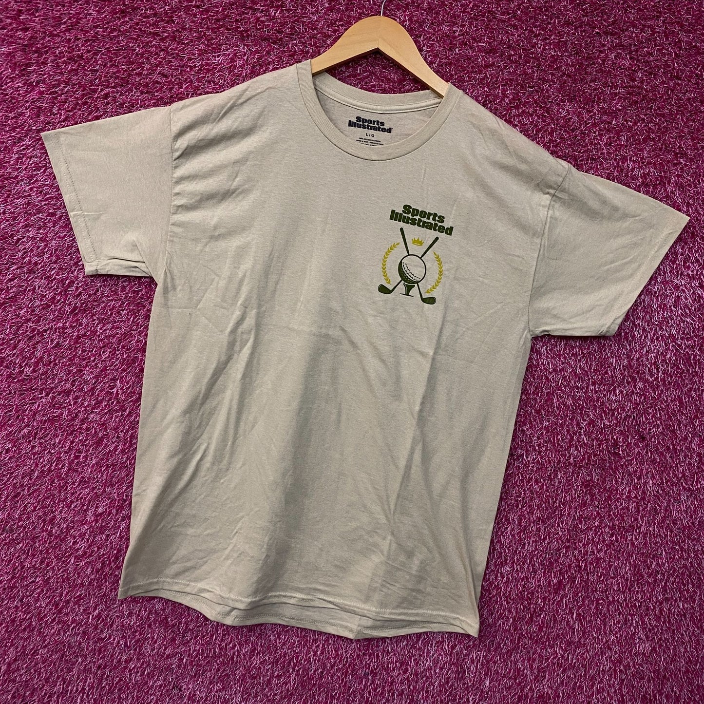 Sports Illustrated Vintage Style Golf Graphic T-Shirt Large