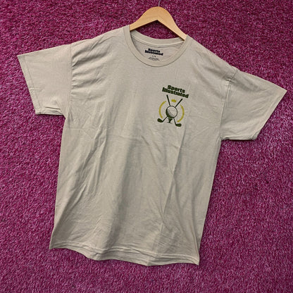 Sports Illustrated Vintage Style Golf Graphic T-Shirt Large