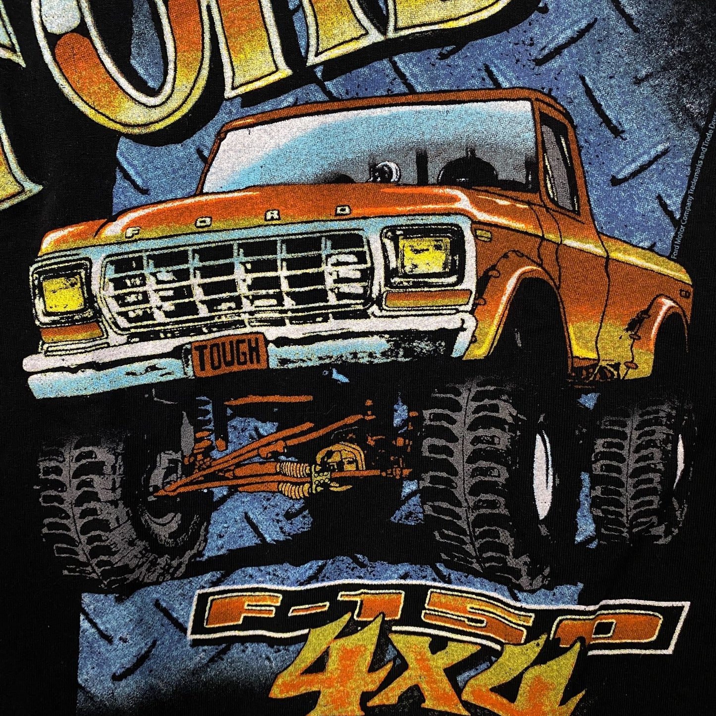 Junk Food Clothing Ford 4X4 Flea Market T-Shirt Small