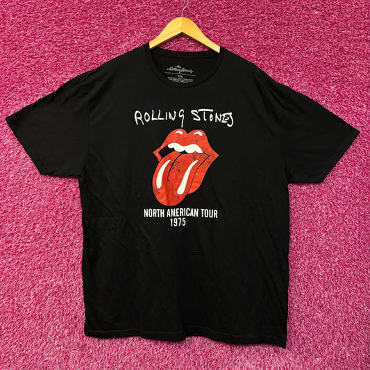 The Rolling Stones Hot Lips North American Tour 1975 T-Shirt XXL