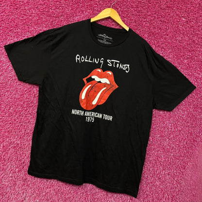 The Rolling Stones Hot Lips North American Tour 1975 T-Shirt XXL