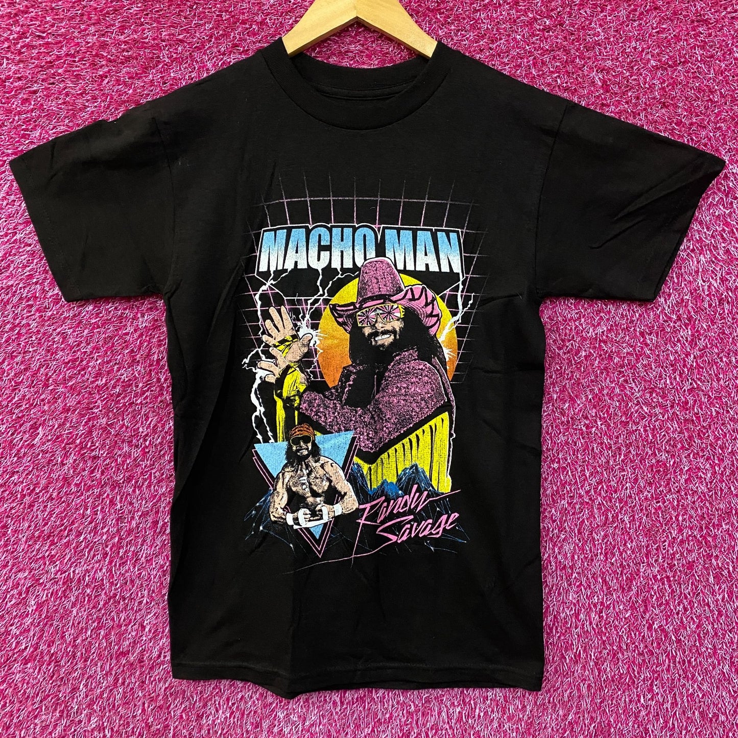 WWE Macho Man Randy Savage Retro T-Shirt Small