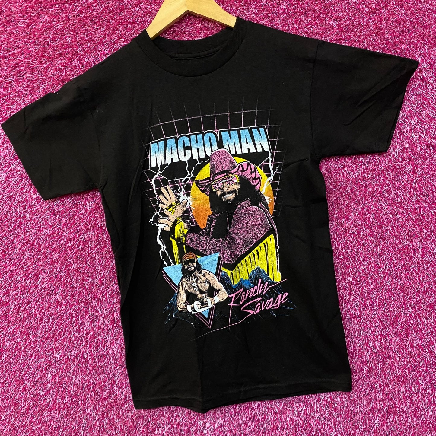 WWE Macho Man Randy Savage Retro T-Shirt Small
