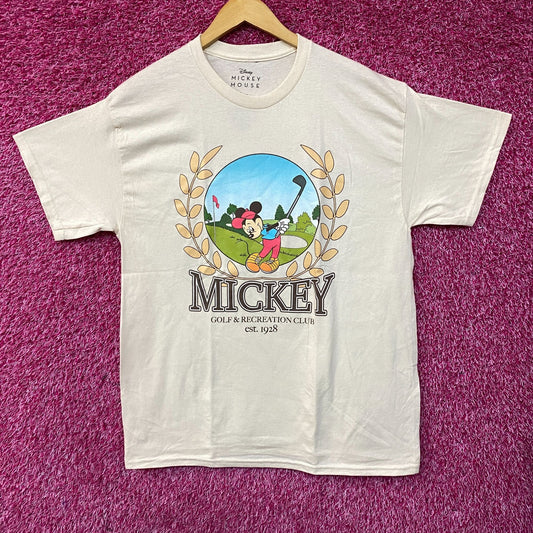 Mickey Mouse Golf FORE! Tshirt size Large