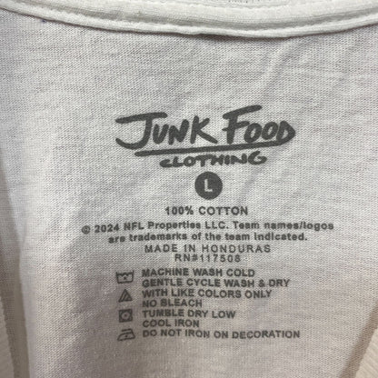 Junk Food NFL Miami Dolphins Throwback Helmet Logo T- Shirt Large