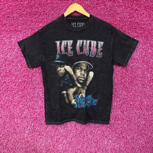 Ice Cube Today Was a Good Day West Coast Rap Acid Wash Tee M