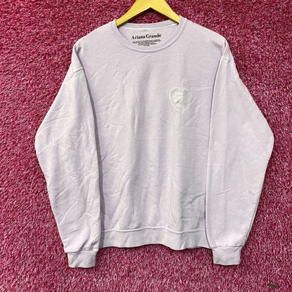 Ariana Grande Break Up With Your Girlfriend Sweetener World Tour Sweatshirt Medium