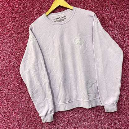 Ariana Grande Break Up With Your Girlfriend Sweetener World Tour Sweatshirt Medium