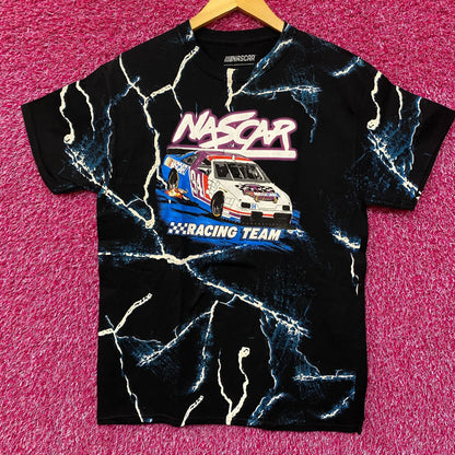 NASCAR Racing Team Shock Lightning T-Shirt Small