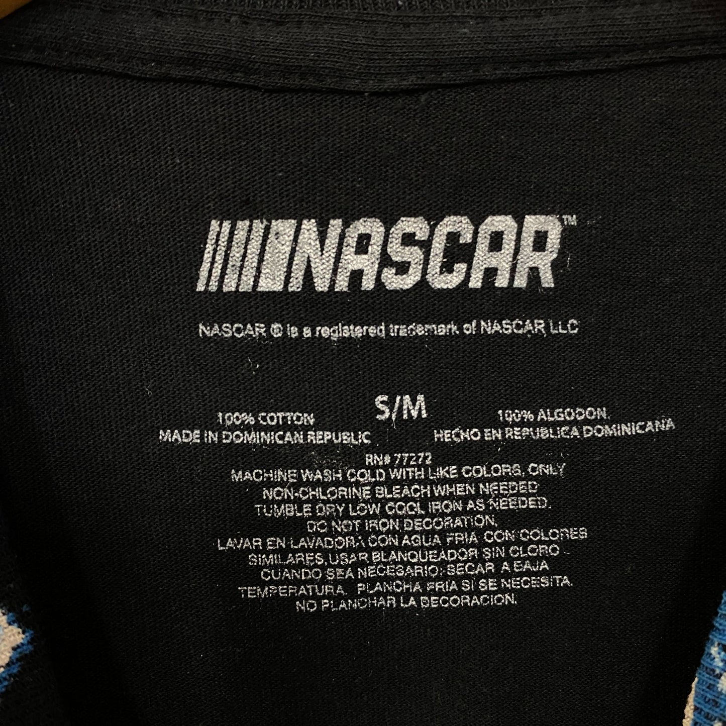 NASCAR Racing Team Shock Lightning T-Shirt Small