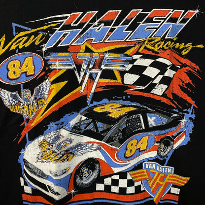 Van Halen Nascar Racing Car Graphic Design T-Shirt Large