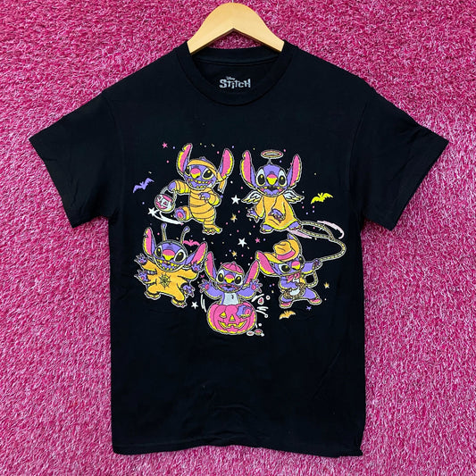 Disney Lilo & Stitch Halloween Costumes Glow-In-The Dark T-Shirt Small