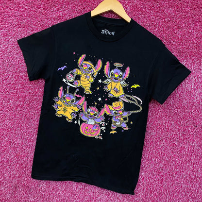 Disney Lilo & Stitch Halloween Costumes Glow-In-The Dark T-Shirt Small