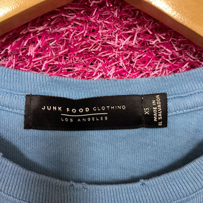 Busch Light Logo Brewed In U.S.A Cowboys Blue T-Shirt Extra Small